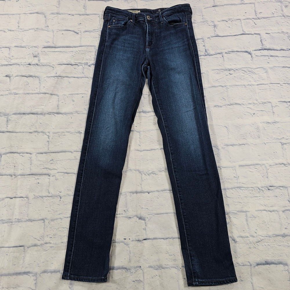 AG Adriano Goldschmied The Prima Jeans WOMENS 27R Blue Mid Rise Cigarette Slim